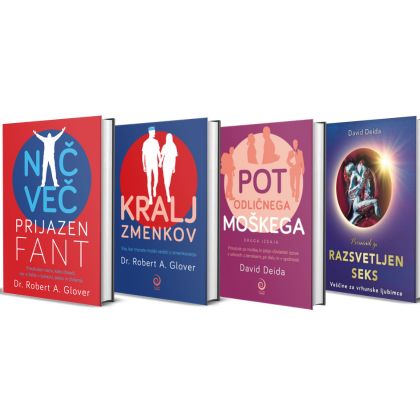 Komplet knjig za moške