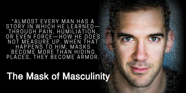 Maske “moškosti”: oklepi, ki si jih moški nadenemo, da se izognemo bolečini